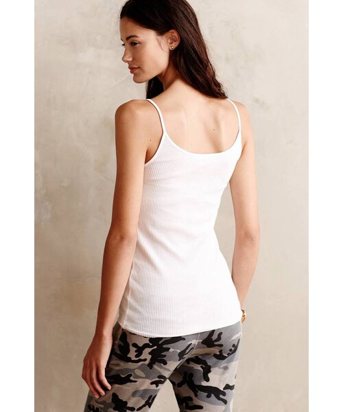 Anthropologie(アンソロポロジー)の「Lacausa Essential Tank(タンクトップ・レディース・white/copper/d green/black・M/S/L)」の5枚目の写真