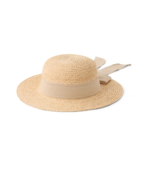 GRL（グレイル）の「ビッグリボンハット（ハット・レディース・ブラウン/ベージュ/ブラック・F）」の3枚目の写真