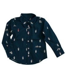 One deux boo | キッズサイズ ロングスリーブシャツ（シロクマ柄）(トップス)