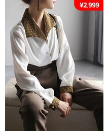 Cozyyoung | 【本店ブラウス売れ筋ランキング一位】【期間限定¥2,999】2021ヴィンテージ長袖上品なブラウス(シャツ/ブラウス)