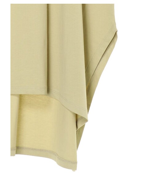 AMERICAN HOLIC（アメリカンホリック）の「前後差ノースリーブカットチュニック（トップス・オフホワイト/チャコールグレー/グレーベージュ/ライトグリーン・M/L）」の18枚目の写真