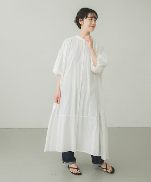 ikkuna suzuki takayuki チュニック　オーガニックコットン 春を、纏う「ikkuna/suzuki takayuki」オーガニックコットン