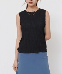 DHOLIC | メローノースリーブトップス・全4色・t64117(タンクトップ)