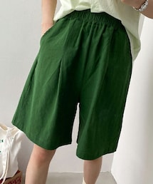 DHOLIC STYLE | [ppgirl] ウエストゴムハーフパンツ・p244179(その他パンツ)