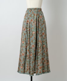 Rewde | インド綿ロングフレアスカート（1R10-8816506）(スカート)