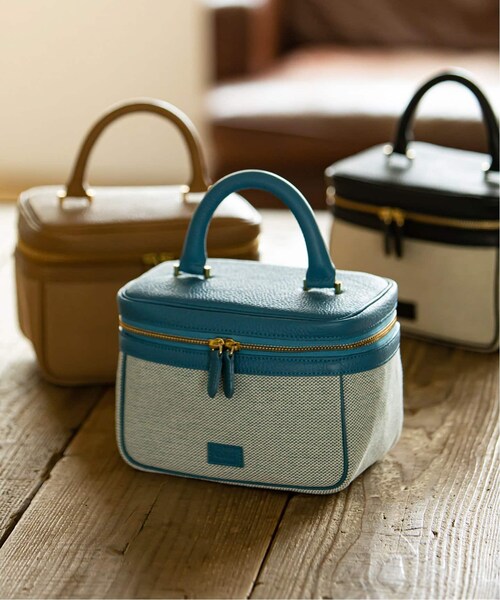 Noble（ノーブル）の「キャンバスバニティBAG◆（バッグ・ブラック/(001)/フリー/在庫あり）」の4枚目の写真