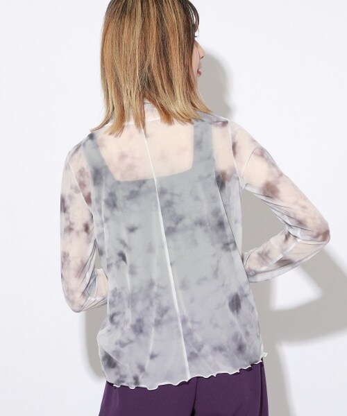 PAGEBOY（ページボーイ）の「【PAGEBOYLIM】シアータートルインナー（トップス・レディース・ブラック/グレータイダイ/ベージュタイダイ・M）」の18枚目の写真