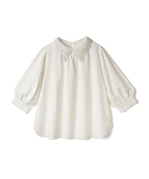 GRL（グレイル）の「レース襟ブラウス（シャツ/ブラウス・レディース）」