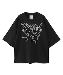 SHAREEF | STUDIOUS別注 HANDemb.S/S TEE