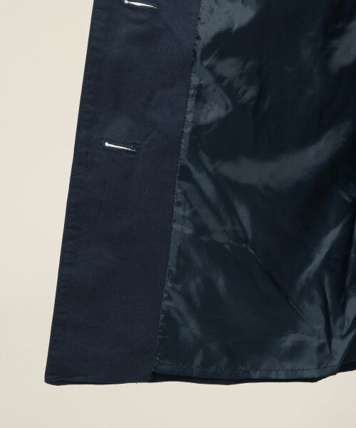 LOWRYS FARM（ローリーズファーム）の「ステンカラーコート（ジャケット/アウター・レディース・ベージュ/ネイビー・Ｍ/Ｌ）」の13枚目の写真