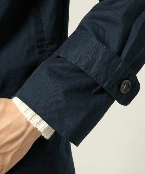 LOWRYS FARM（ローリーズファーム）の「ステンカラーコート（ジャケット/アウター・レディース・ベージュ/ネイビー・Ｍ/Ｌ）」の9枚目の写真