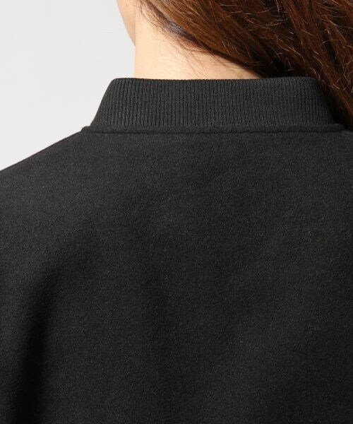 GLOBAL WORK（グローバルワーク）の「リブブルゾン（ジャケット/アウター・レディース・ブラック09/ブラウン53・Ｍ/Ｌ）」の12枚目の写真