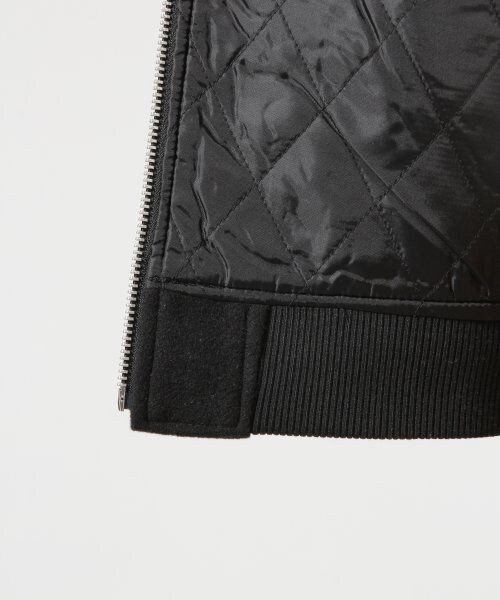 GLOBAL WORK（グローバルワーク）の「リブブルゾン（ジャケット/アウター・レディース・ブラック09/ブラウン53・Ｍ/Ｌ）」の13枚目の写真