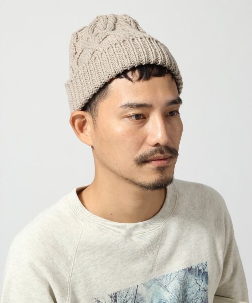 GLOBAL WORK（グローバルワーク）の「Ａ／Ｗケーブルワッチ（アクセサリー・メンズ・ブラック09/グレー18/ベージュ52・ONE SIZE）」の3枚目の写真