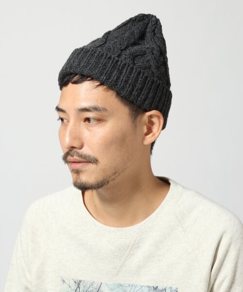 GLOBAL WORK（グローバルワーク）の「Ａ／Ｗケーブルワッチ（アクセサリー・メンズ・ブラック09/グレー18/ベージュ52・ONE SIZE）」の2枚目の写真