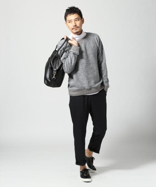 GLOBAL WORK(グローバルワーク)の「スーピマコットンタートル(トップス・メンズ・ホワイト06/グレー15/ネイビー88・M/L)」の6枚目の写真