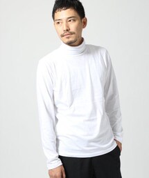 GLOBAL WORK | スーピマコットンタートル(トップス)