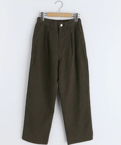 DHOLIC(ディーホリック)の「リネンイージーパンツ(その他パンツ・レディース・パープル/ホワイト/グリーン/ブラウン・ONESIZE)」の3枚目の写真