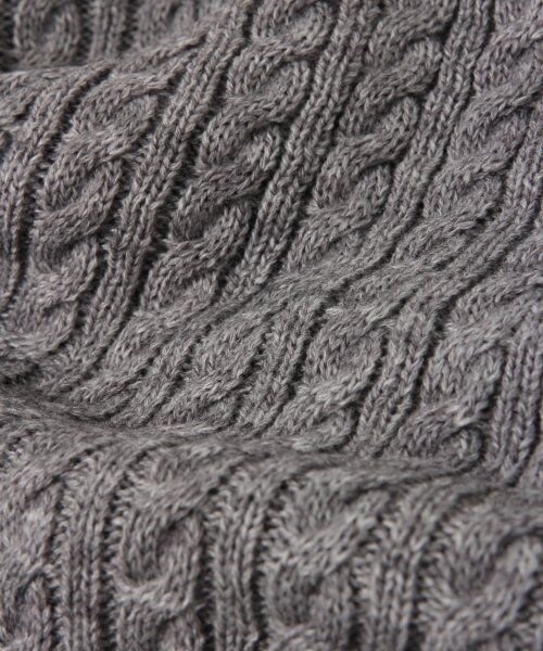 RAGEBLUE(レイジブルー)の「【アクリル・ウール混素材】ケーブルニットクルー(トップス・メンズ・ホワイト/グレー/ワイン/ブルー/ネイビー・M/L)」の13枚目の写真