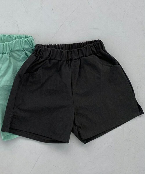 DHOLIC kids（ディーホリックキッズ）の「[urrr] コットンルーズショートパンツ(kids)（その他パンツ・キッズ・グリーン/ピンク/グレー・S/M/L/XL）」の2枚目の写真