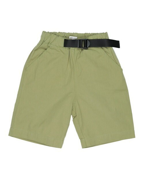 T>>2（ティーツー）の「ベルト付きハーフパンツ（その他パンツ・キッズ・01.ベージュ/02.ピンク/03.パープル/04.グリーン/05.ブラウン/06.ネイビー/07.ブラック・90-150）」の4枚目の写真