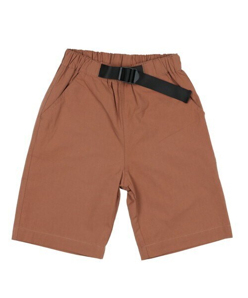 T>>2（ティーツー）の「ベルト付きハーフパンツ（その他パンツ・キッズ・01.ベージュ/02.ピンク/03.パープル/04.グリーン/05.ブラウン/06.ネイビー/07.ブラック・90-150）」の3枚目の写真