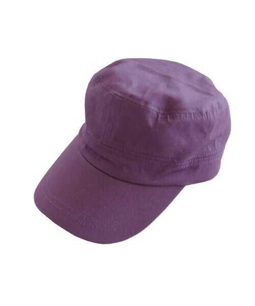 T>>2（ティーツー）の「ワークキャップ（キャップ・キッズ・01.ベージュ/02.グリーン/03.パープル/04.ブルーグレー/05.ネイビー・52.54.56）」の5枚目の写真