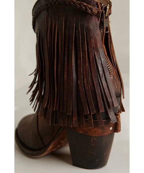 freebird（フリーバード）の「Freebird by Steven Laredo Fringe Booties（ブーツ・レディース・brown・10/7/6/9/8）」の2枚目の写真