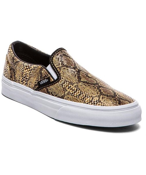 VANS（バンズ）の「Vans U Classic Slip On（スニーカー・レディース・Gold・9.5/10）」の4枚目の写真