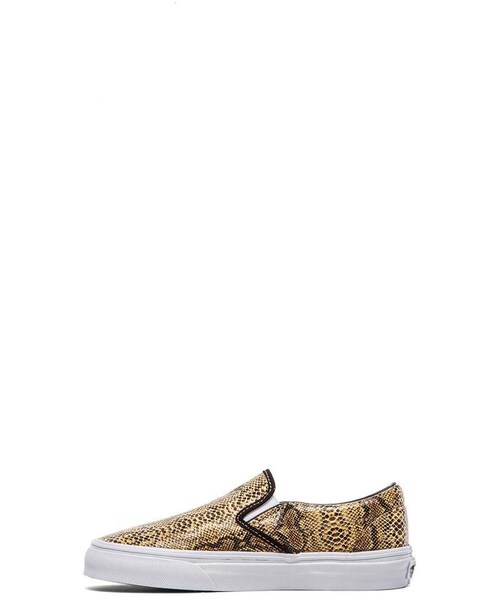 VANS（バンズ）の「Vans U Classic Slip On（スニーカー・レディース・Gold・9.5/10）」の2枚目の写真