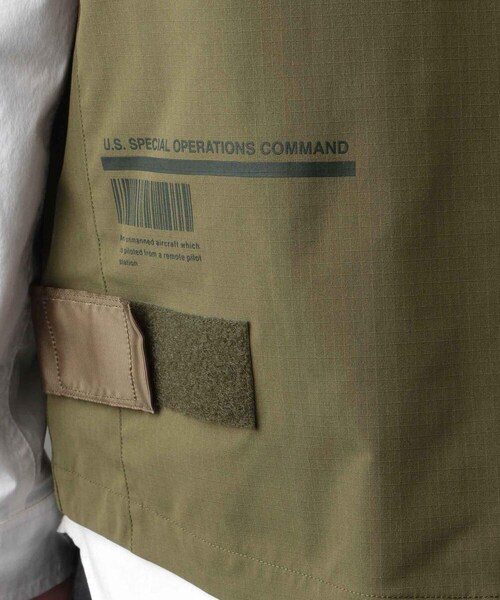 AVIREX（アヴィレックス）の「【先行予約】【AVIREX FLYER'S】ベスト/VEST /AF（トップス・メンズ・ORANGE/OLIVE・M, L, XL, XXL）」の10枚目の写真