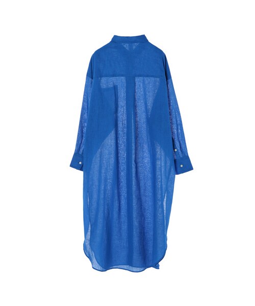 GARAGE OF GOOD CLOTHING（ガレージオブグッドクロージング）の「綿麻シャツワンピース（ワンピース/ドレス・ブラック/ピンク/ブラウン/ブルー・F）」の19枚目の写真