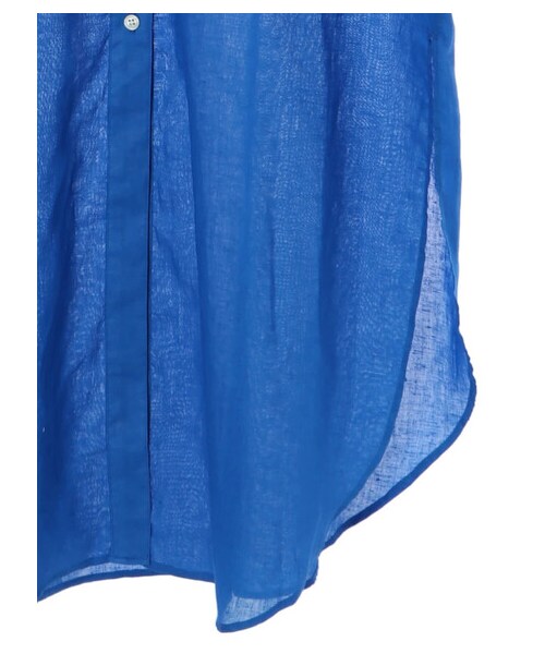 GARAGE OF GOOD CLOTHING（ガレージオブグッドクロージング）の「綿麻シャツワンピース（ワンピース/ドレス・ブラック/ピンク/ブラウン/ブルー・F）」の22枚目の写真