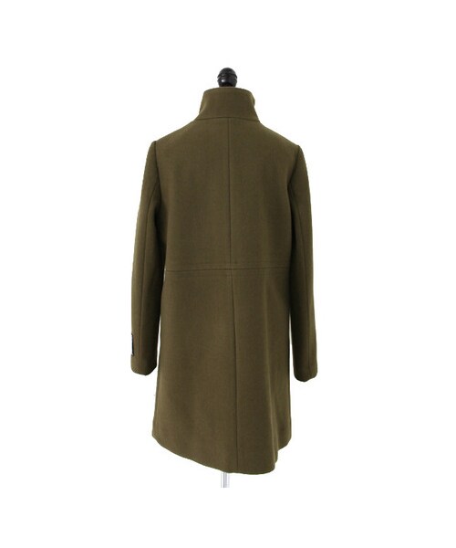 URBAN RESEARCH（アーバンリサーチ）の「ラムズウールスタンドコート（ジャケット/アウター・レディース・BLACK/GRAY/KHAKI・FREE）」の6枚目の写真