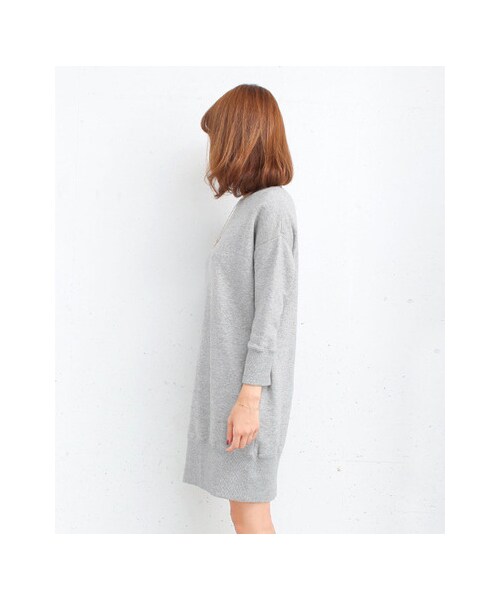 URBAN RESEARCH DOORS（アーバンリサーチドアーズ）の「スウェットワンピース（ワンピース/ドレス・レディース・BLACK/NAVY/GRAY・one）」の11枚目の写真