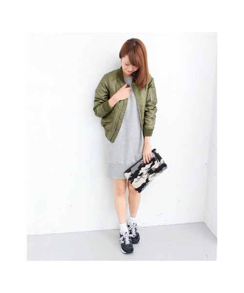 URBAN RESEARCH DOORS（アーバンリサーチドアーズ）の「スウェットワンピース（ワンピース/ドレス・レディース・BLACK/NAVY/GRAY・one）」の8枚目の写真