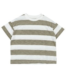 T>>2 | スラブ天竺ボーダーTシャツ(Tシャツ/カットソー)