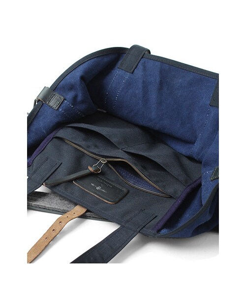 URBAN RESEARCH DOORS（アーバンリサーチドアーズ）の「ARTS &amp; CRAFTS × Mt Design 3776　Mountain ToteBag（バッグ・メンズ・INDIGO・FREE）」の14枚目の写真