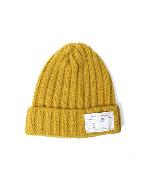 URBAN RESEARCH DOORS(アーバンリサーチドアーズ)の「FORK&SPOON リブニットキャップ(帽子・メンズ・Black/Green/Charcoal/Blue/Olive/Bordeaux・FREE)」の5枚目の写真