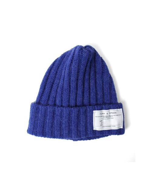URBAN RESEARCH DOORS(アーバンリサーチドアーズ)の「FORK&SPOON リブニットキャップ(帽子・メンズ・Black/Green/Charcoal/Blue/Olive/Bordeaux・FREE)」の6枚目の写真