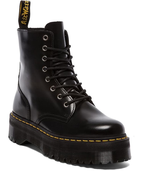 Dr. Martens(ドクターマーチン)の「Dr. Martens Jadon 8-Eye Boot(ブーツ・レディース・Black・9/10)」の2枚目の写真