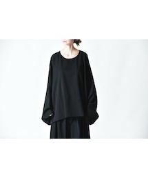 BISHOOL | BISHOOL Wool Gabardine KIMONO-Sleeve Cut Sew(Tシャツ/カットソー)