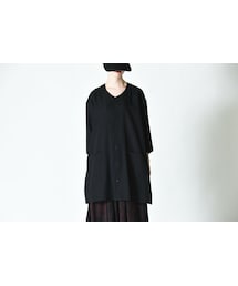 BISHOOL Wool Gabardine GALA Shirt