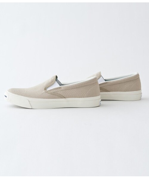 ADAM ET ROPE'(アダムエロペ)の「【先行受注】【CONVERSE】Jack Purcell×Adam et Rope'別注スニーカー(スニーカー・レディース・ベージュ/ネイビー・35.0/36.0/37.0/38.0/39.0/40.0)」の10枚目の写真