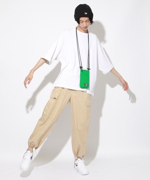 PAGEBOY（ページボーイ）の「スマホショルダーバック（バッグ・ブラック/グリーン・FREE）」の6枚目の写真