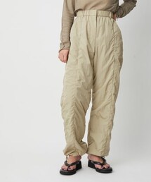 ADAM ET ROPE' | 【AMOMENTO】SHIRRED PANTS(パンツ)