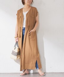 BONbazaar | サファリシャツワンピース(ワンピース)