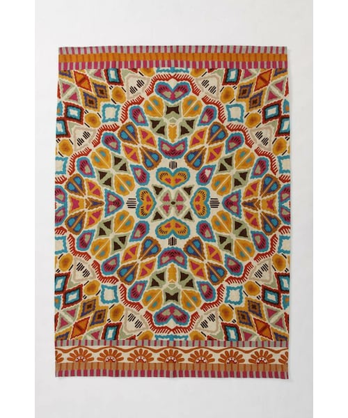 【新品　未使用】アンソロポロジー　マット Anthropologie（アンソロポロジー）の「Flutter Pattern Rug