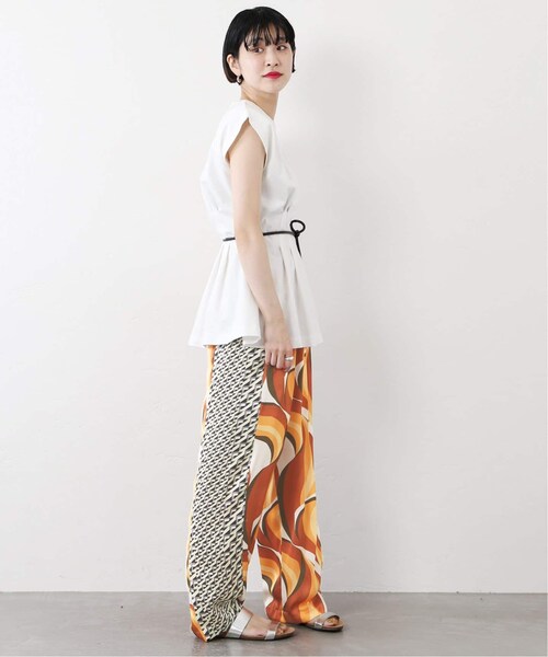 JOURNAL STANDARD(ジャーナルスタンダード)の「《予約》ドッキングプリントパンツ◆(パンツ・グリーン A/(031)/36/在庫あり/38)」の4枚目の写真