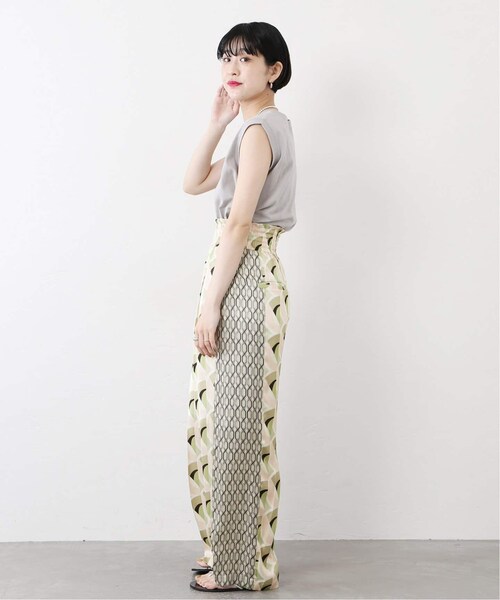 JOURNAL STANDARD(ジャーナルスタンダード)の「《予約》ドッキングプリントパンツ◆(パンツ・グリーン A/(031)/36/在庫あり/38)」の8枚目の写真